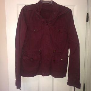 Aeropostale burgundy jacket